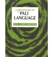 A Dictionary of the Pali Language