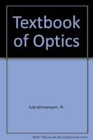Textbook of Optics