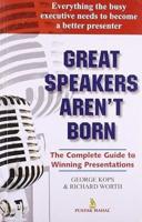 Great Speakers Aren't Born