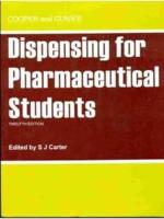 Cooper and Gunn'ss Dispensing for Pharmaceutical Students