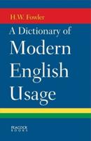 A Dictionary of Modern English Usage