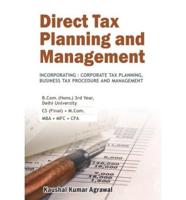 Direct Tax Planning and Management