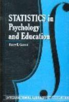 Statistics in Psychology and Education
