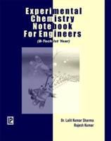 Experimental Chemistry Notebook for Engineers