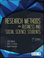 Research Methods for Business and Social Science Students