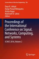 Proceedings of the International Conference on Signal, Networks, Computing, and Systems : ICSNCS 2016, Volume 2