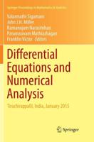 Differential Equations and Numerical Analysis : Tiruchirappalli, India, January 2015