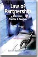 Law of Partnership (Principles, Practice and Taxation): With Supplement 2003