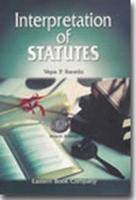 Interpretation of Statutes