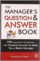 Manager's Question and Answer Book