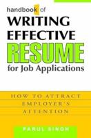 Handbook of Writing Effective Resume for Job Applications