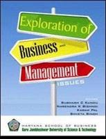 Exploration of Business and Management Issues