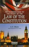 An Introduction to the Study of the Law of the Constitution