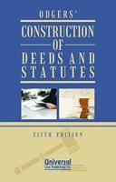 Construction of Deeds and Statutes