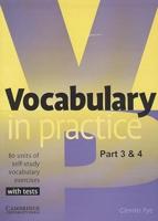 Vocabulary in Practice: Pt. 3-4