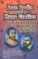 Jean Bodin and Hugo Grotius