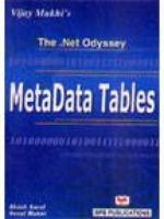 MetaData Tables