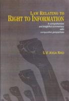 Law Relating to Right to Information