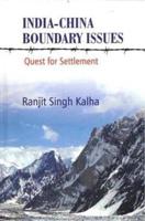 India-China Boundary Issues