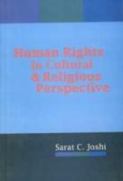 Human Rights in Cultural & Religious Perspective