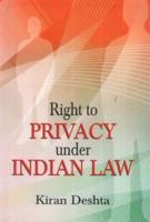 Right to Privacy Under Indian Law