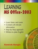 Learning Ms Office 2003