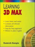 Learning 3D Max