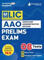 LIC AAO Assistant Administrative Officer Prelims Exam 2023 (English Edition) - 6 Full Length Mock Tests and 2 Previous Year Papers With Free Access to Online Tests