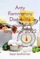 Anty flammatory Diet  book spanish language 2022