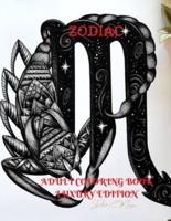 Zodiac Adult Coloring Book Luxury Edition