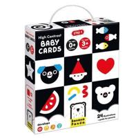 High Contrast Baby Cards 0M+ 3M+ Flash Cards