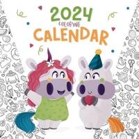 2024 Coloring Calendar