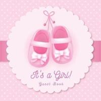 Baby Shower Guest Book: It's a Girl! Pink Ballerina Tutu Alternative Theme, Wishes to Baby and Advice for Parents, Guests Sign in Personalized with Address Space, Gift Log, Keepsake Photo Pages