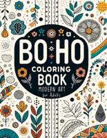 BoHo Modern Art Coloring Book for Adults