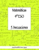 Matem‡ticas 4¼ ESO - 5. Inecuaciones