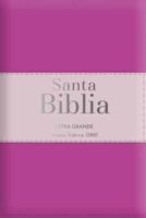 Biblia Rvr60 Letra Grande - Tamaño Manual / Tricolor: Fucsia/Palo Rosa/Fucsia Con Índice Y Cierre (Bible Rvr60 Lp/Pocket Size - Tricolor: Fuscia/Rosewood/Fuscia With Index and Closure)