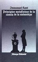 Principios metafísicos de la ciencia de la naturaleza / Metaphysical principles of natural science