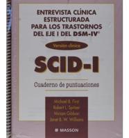 Scid-I Entrevista Clinica Estructurada Para Los Tr