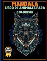Mandala Libro Para Colorear De Animales