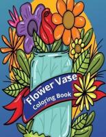 Flower Vase Coloring Book