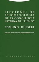 Lecciones de Fenomenologia de La Conciencia Interna del Tiempo