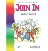 Join In 4 Teacher's Book, English Edition