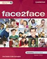 Face2face Elementary Student's Book With CD ROM Spanish Edition