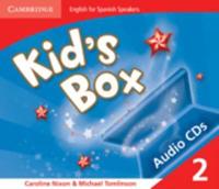 Kid's Box for Spanish Speakers Level 2 Audio CDs (4)