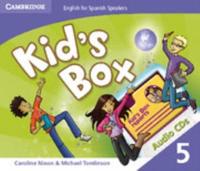 Kid's Box for Spanish Speakers Level 5 Audio CDs (4)