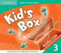 Kid's Box for Spanish Speakers Level 3 Audio CDs (3)