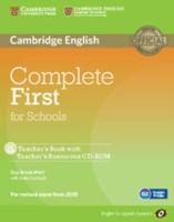 Complete First for Schools for Spanish Speakers Teacher's Book With Teacher's Resources Audio CD/CD-ROM