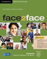 Face2face for Spanish Speakers Advanced Student's Book Pack (Student's Book With DVD-ROM and Handbook With Audio CD)
