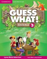 Guess What! Level 3 Activity Book With Home Booklet and Online Interactive Activities Spanish Edition