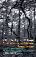 Lloyd, L: Especímenes de folclore bosquimano : seguido de pr